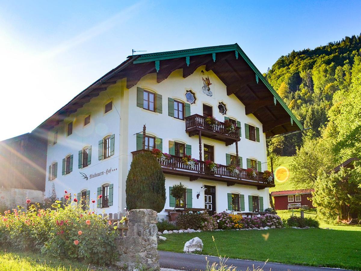 Ferienwohnung Almbauernhof Ruhpolding Exterior foto