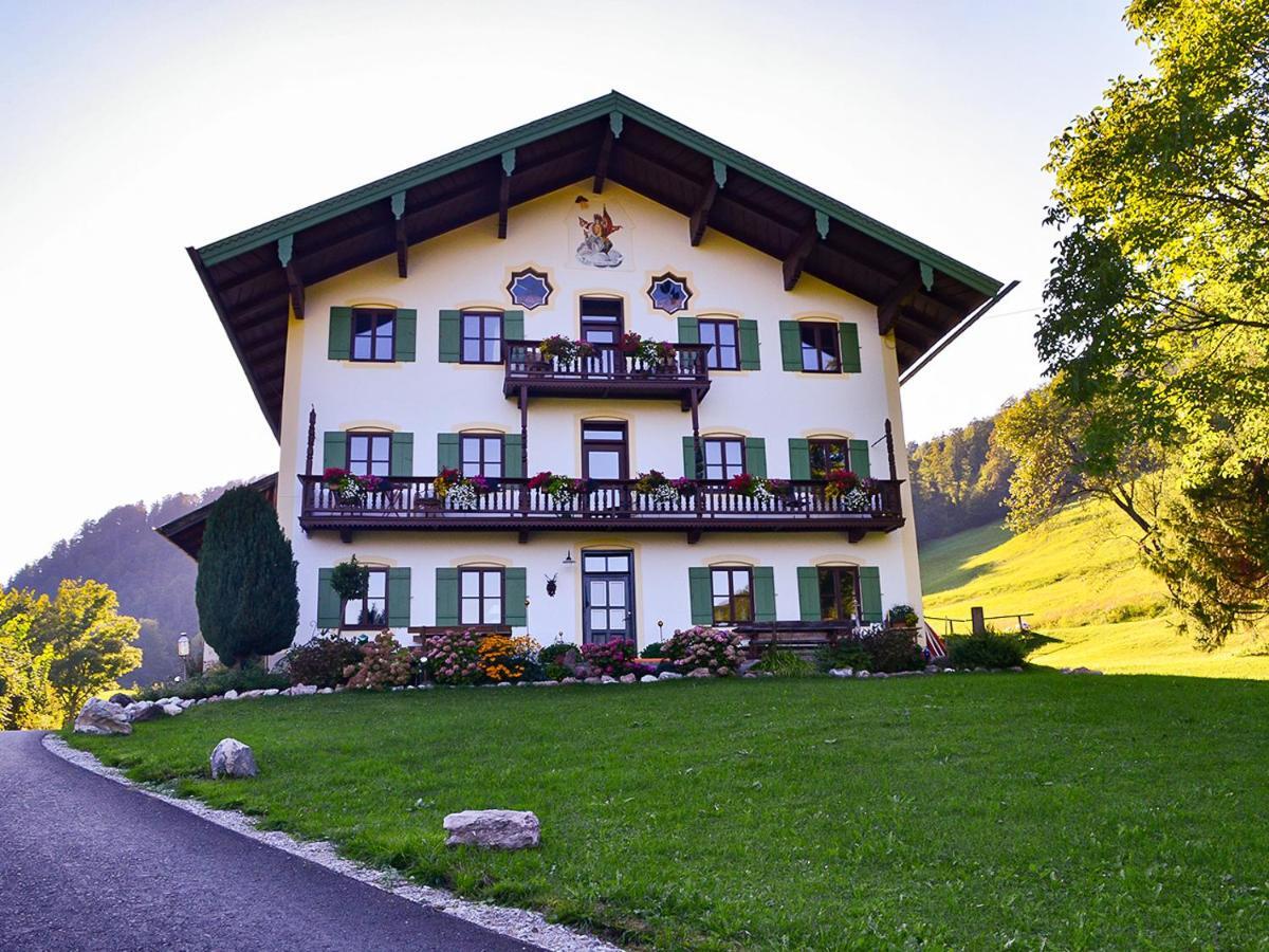 Ferienwohnung Almbauernhof Ruhpolding Exterior foto